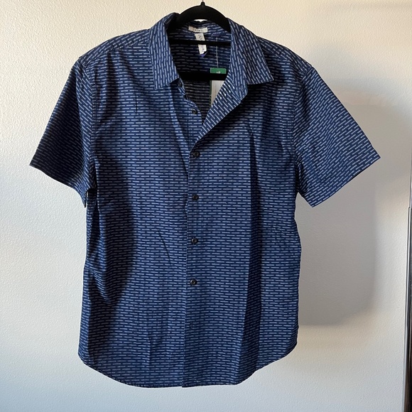 Artefact Other - Brand New - Artefact Indigo Jacquard Short Sleeve Shirt